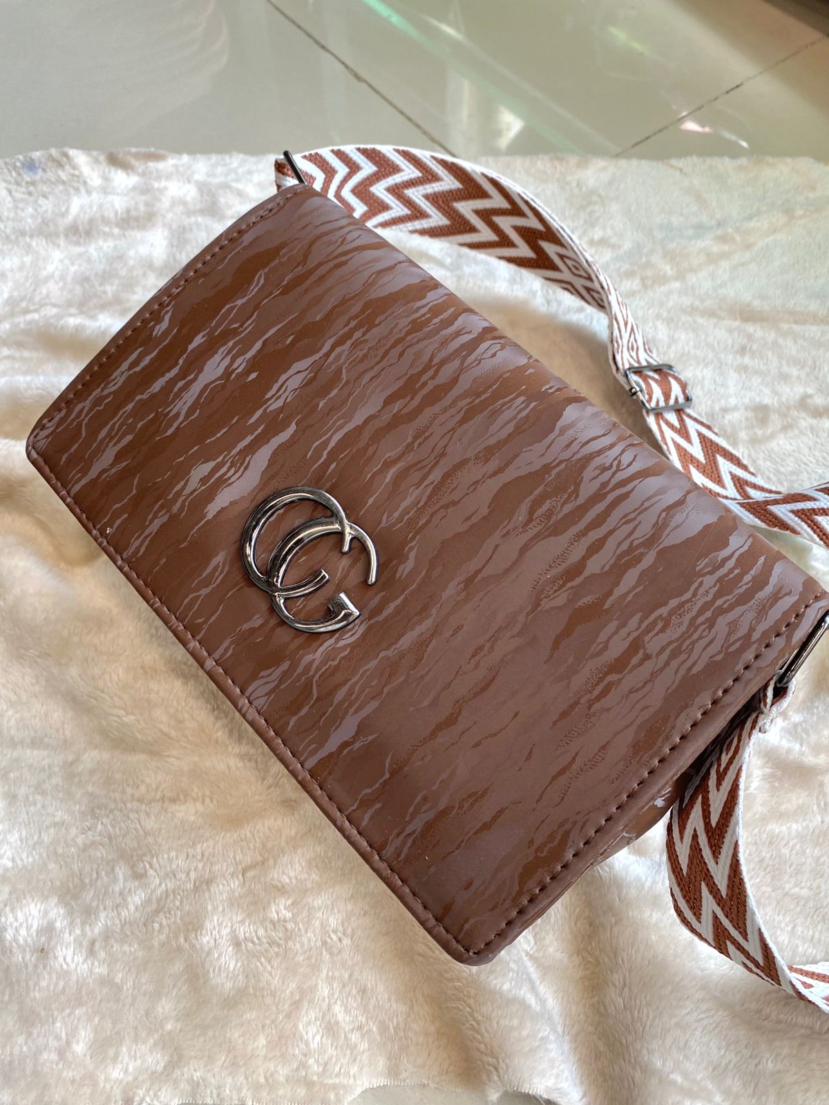 Velvet Box Bag