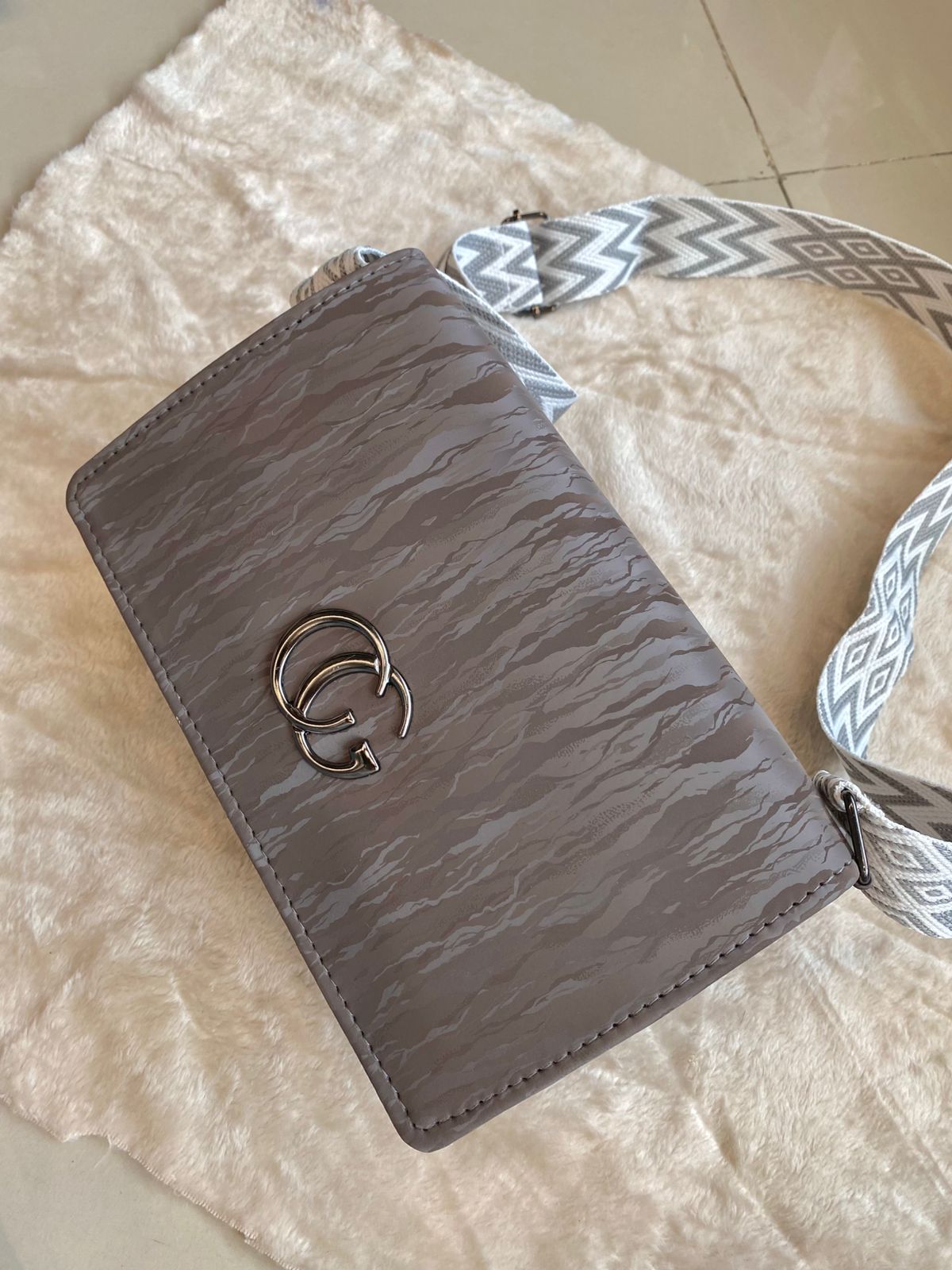 Velvet Box Bag