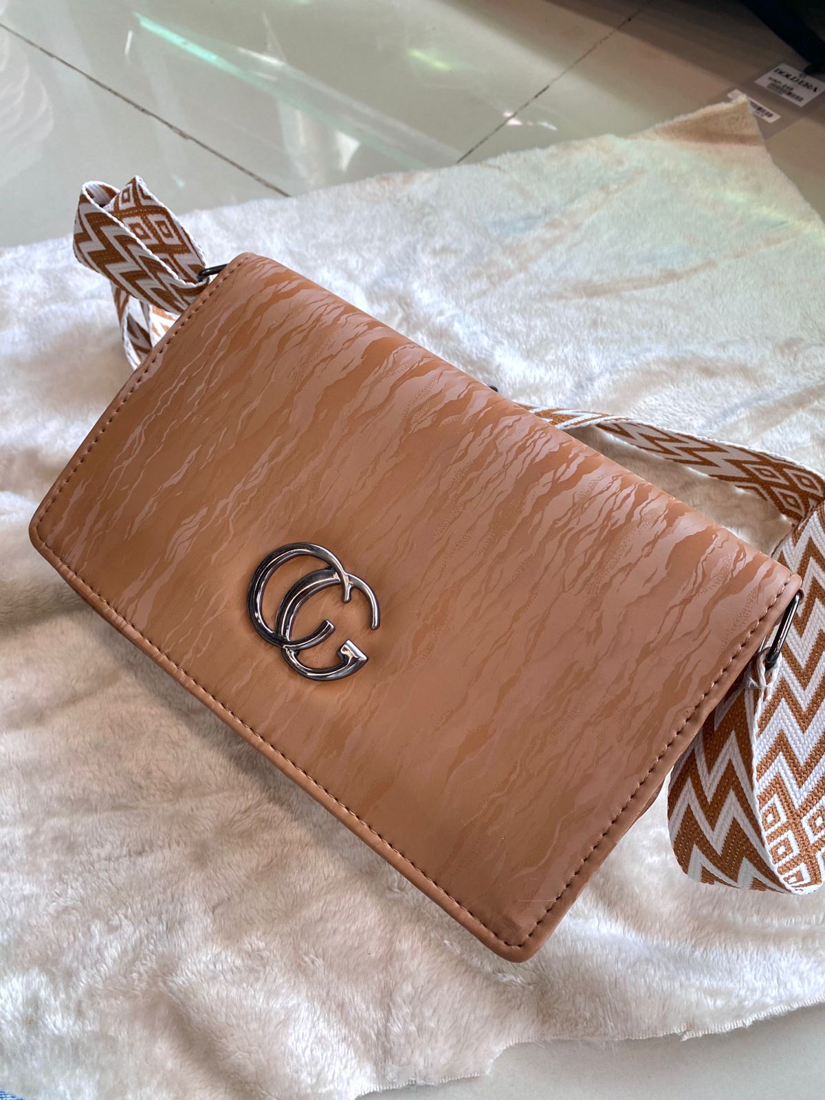 Velvet Box Bag