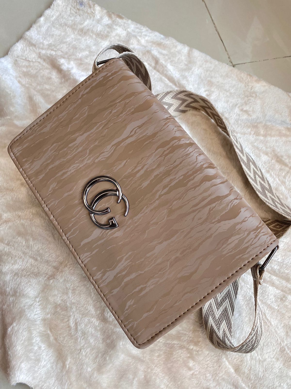 Velvet Box Bag
