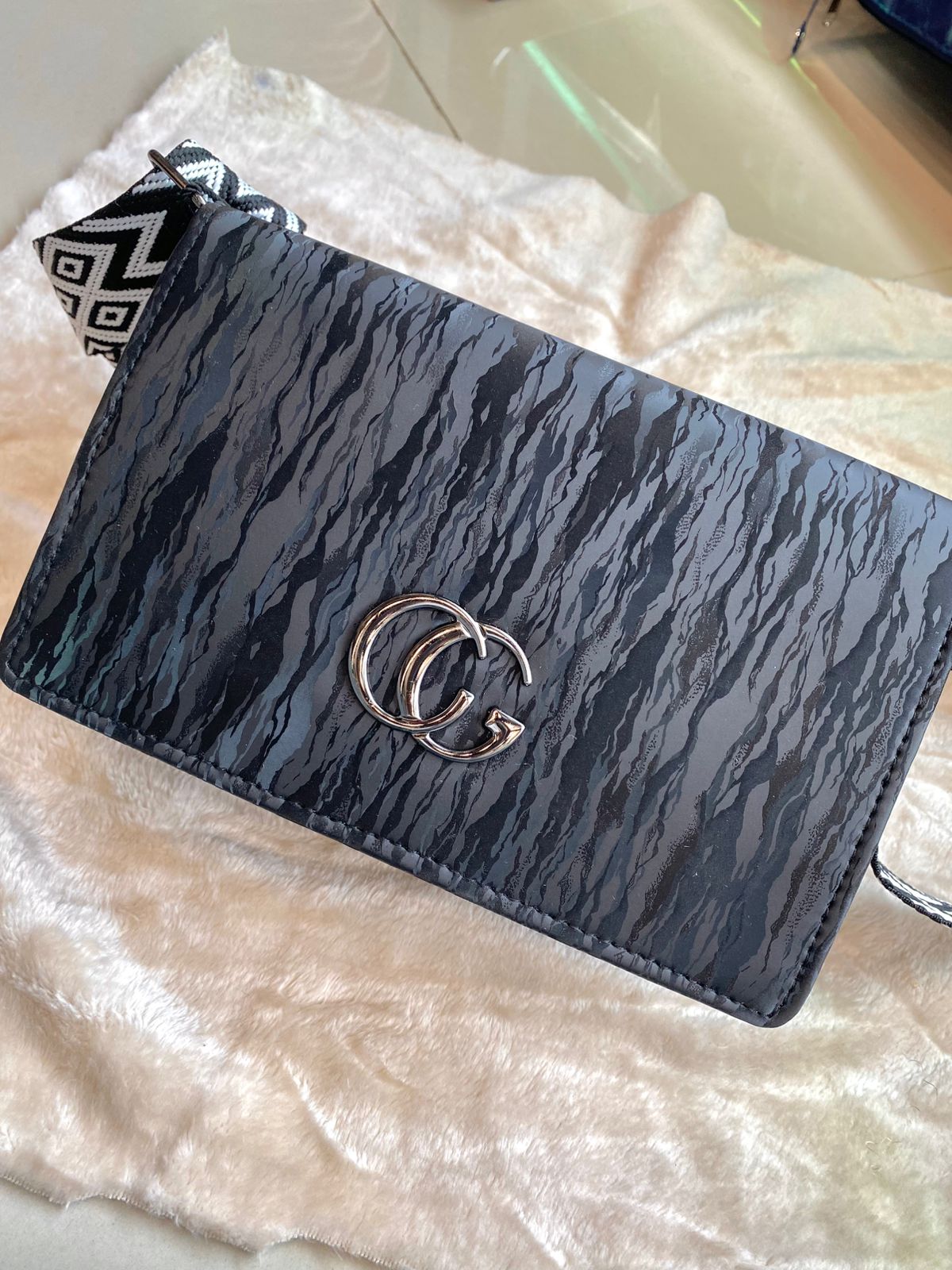 Velvet Box Bag
