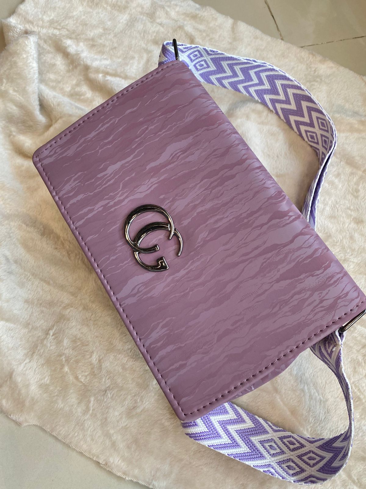 Velvet Box Bag