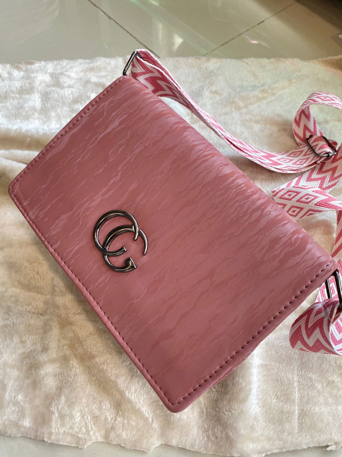Velvet Box Bag